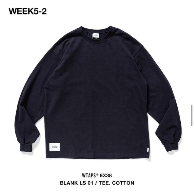 wtaps 19ss blank ls tee ネイビー　ロンT