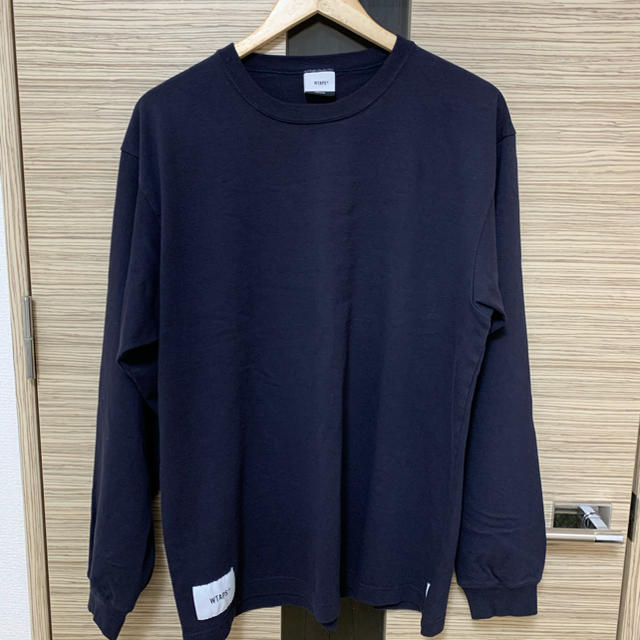 wtaps 19ss blank ls tee ネイビー　ロンT