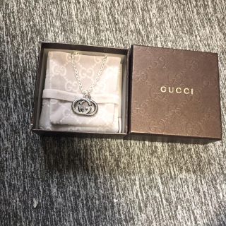 グッチ(Gucci)の正規品 GUCCI グッチ シルバー ネックレスチャーム 即購入大歓迎‼️(ネックレス)