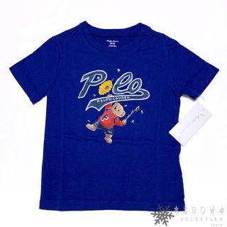 ラルフローレン(Ralph Lauren)の新品 ラルフローレン 18M/85 ポロベアTシャツ ブルー(Ｔシャツ)