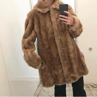 エディットフォールル(EDIT.FOR LULU)のファーコート  /design midi fur coat(毛皮/ファーコート)
