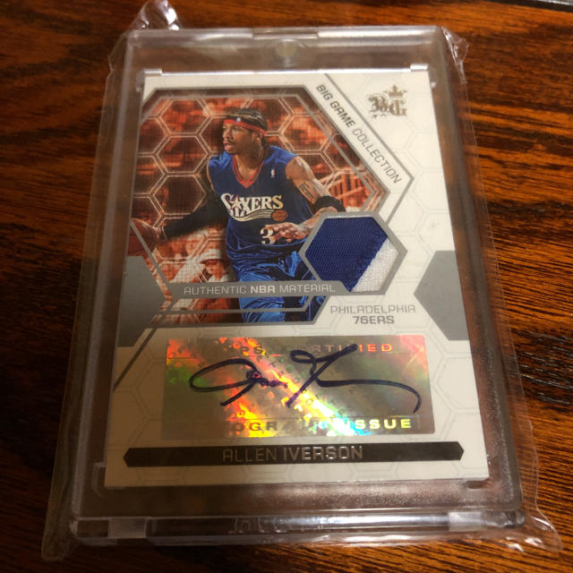 NBA allen iverson autograph