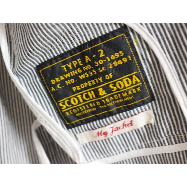 SCOTCH & SODA(スコッチアンドソーダ)のえっちゃん様専用【SCOTCH&SODA】ジャケット　サイズ：M48 メンズのジャケット/アウター(テーラードジャケット)の商品写真