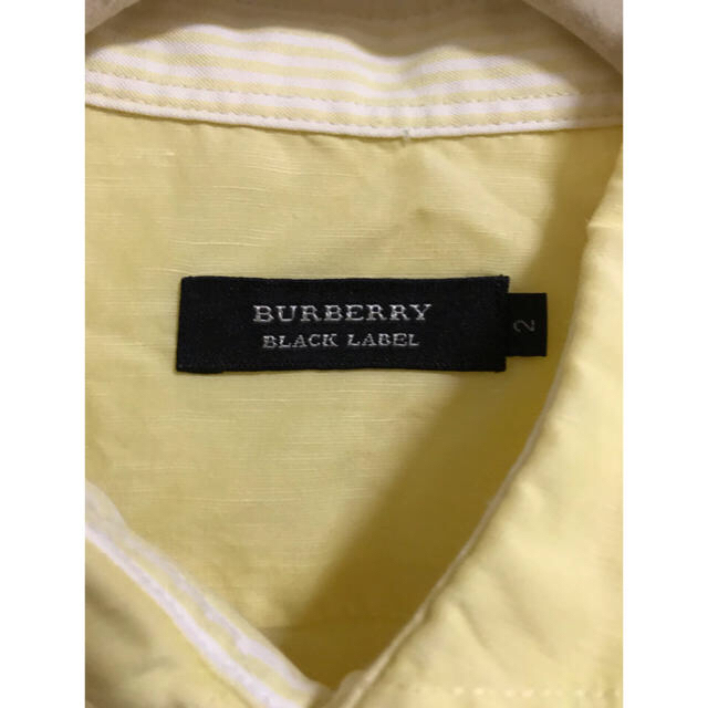 BURBERRY BLACK LABEL(バーバリーブラックレーベル)のバーバリーシャツ　美品 メンズのトップス(シャツ)の商品写真