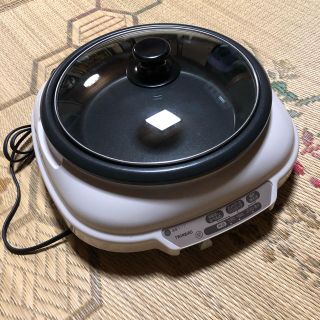 【未使用・古品】電気グリル鍋(調理機器)