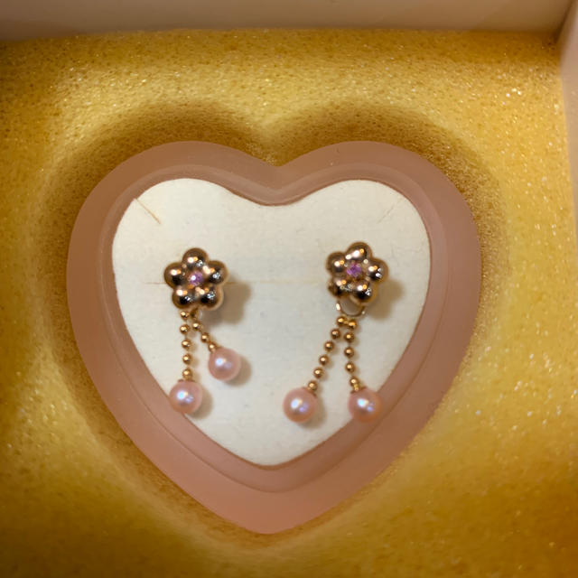 Courreges(クレージュ)のクレージュ  18k ピアス レディースのアクセサリー(ピアス)の商品写真