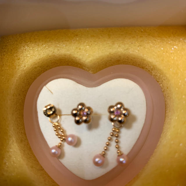 Courreges(クレージュ)のクレージュ  18k ピアス レディースのアクセサリー(ピアス)の商品写真