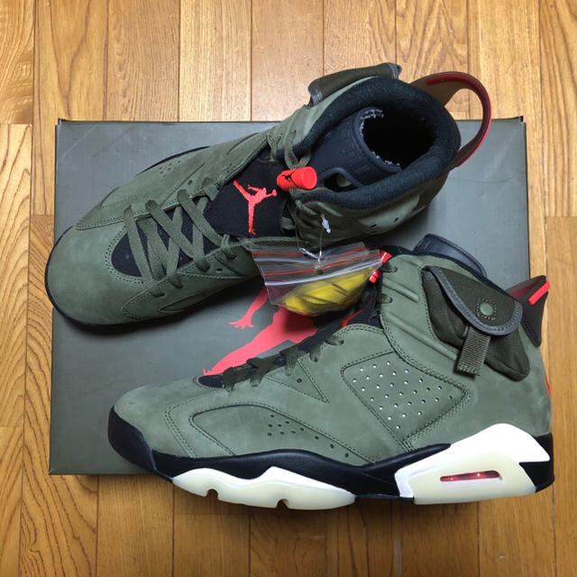 NIKE(ナイキ)の最安値 国内正規品 30 TRAVIS SCOTT JORDAN 6 force メンズの靴/シューズ(スニーカー)の商品写真