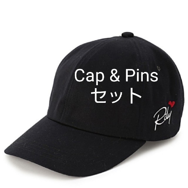 RILY Heart Logo CAP & PINS帽子