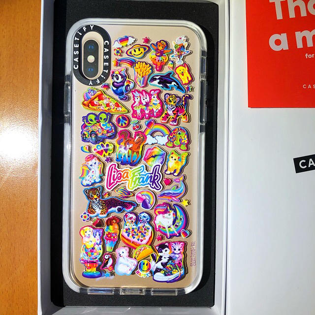 Apple(アップル)のLisa Frank【CASETiFY】Xs Max ※河北麻友子モデル スマホ/家電/カメラのスマホアクセサリー(iPhoneケース)の商品写真