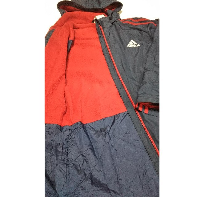 adidas(アディダス)の【mari様専用】adidas ベンチコート キッズ/ベビー/マタニティのキッズ服男の子用(90cm~)(コート)の商品写真