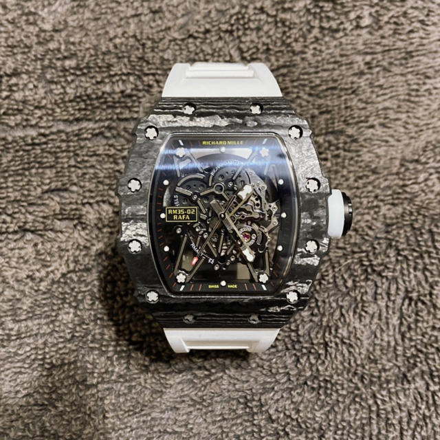 スーパーコピー 時計 シャネル - リシャールミル RM-35-02 人気カラー白 限定１つ即発送可能◯の通販 by ひまわり🌻's shop
