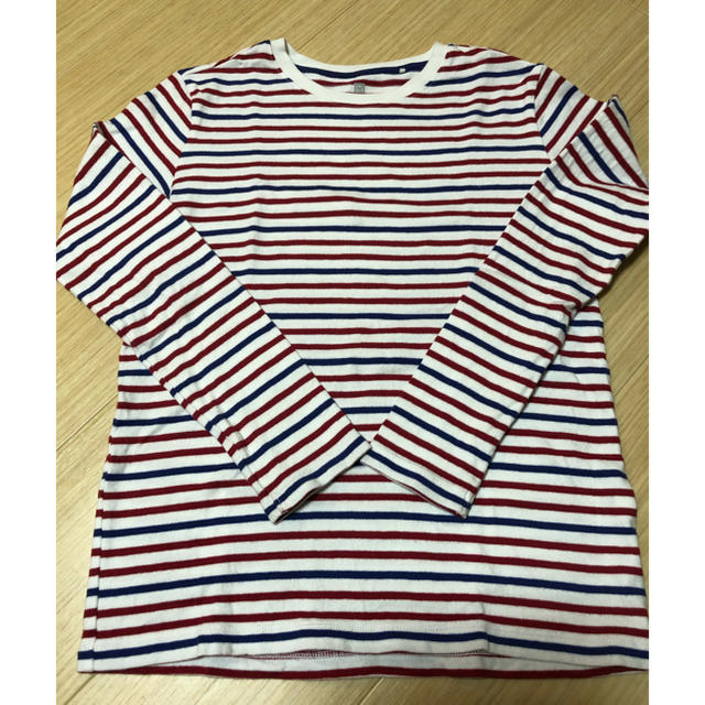 UNIQLO(ユニクロ)の水通しのみ♡ タグ無し新品未着用　UNIQLO男児長袖Ｔシャツ size150 キッズ/ベビー/マタニティのキッズ服男の子用(90cm~)(Tシャツ/カットソー)の商品写真