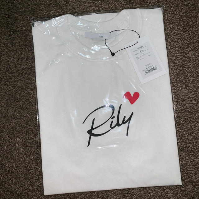 RILY Heart Logo Tee SS White Sサイズ
