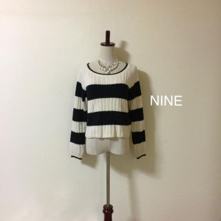 ナイン(NINE)のNINE可愛いボーダーニット❤️おまとめ割SALE開催中(ニット/セーター)