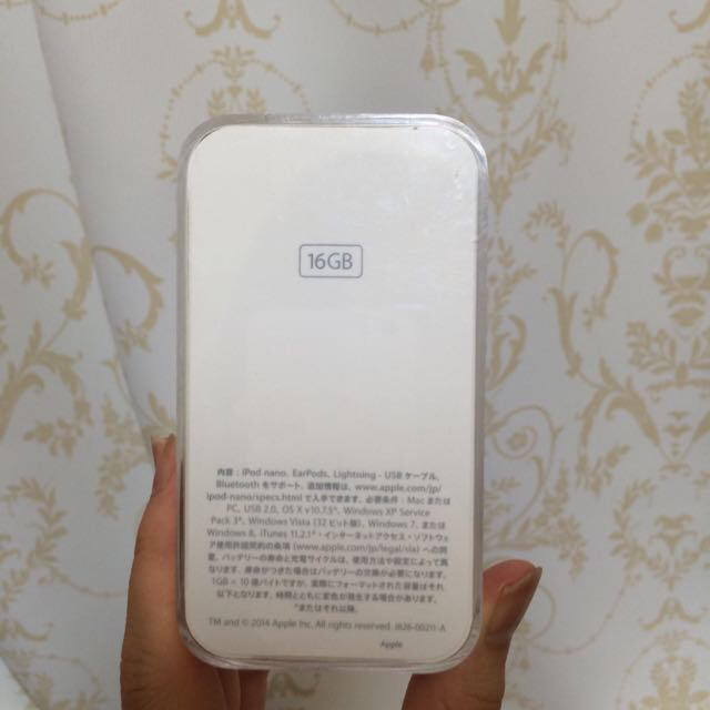 新品未開封！iPod nano 16G スマホ/家電/カメラのオーディオ機器(ポータブルプレーヤー)の商品写真