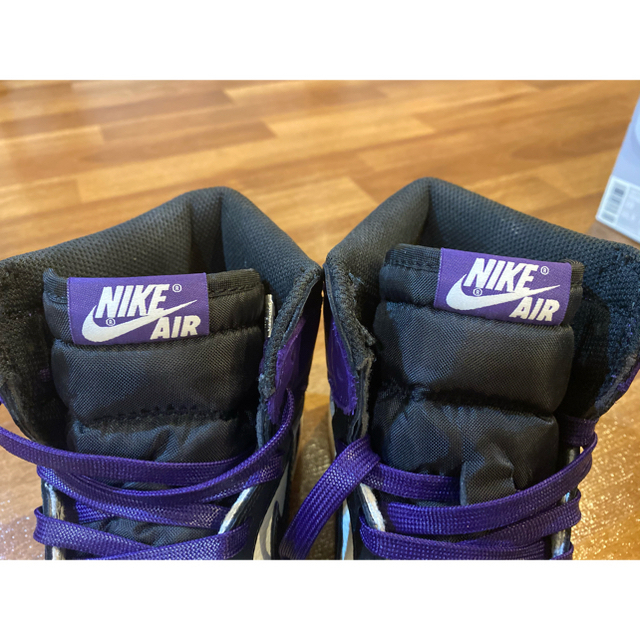 NIKE(ナイキ)の美中古 Air Jordan 1 Court Purple 28cm used メンズの靴/シューズ(スニーカー)の商品写真
