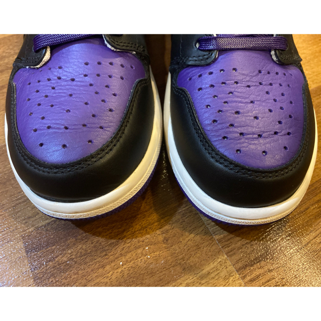 NIKE(ナイキ)の美中古 Air Jordan 1 Court Purple 28cm used メンズの靴/シューズ(スニーカー)の商品写真