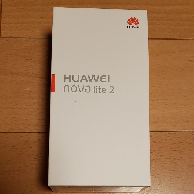 新品・未使用　HUAWEI nova lite2　32GB
　ブルー