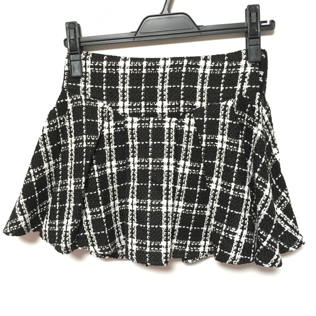 michellMacaron(ミシェルマカロン)のチェックスカートSサイズ レディースのスカート(ミニスカート)の商品写真