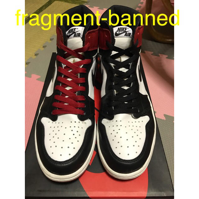 air jordan1 black t toe 2016！つま黒