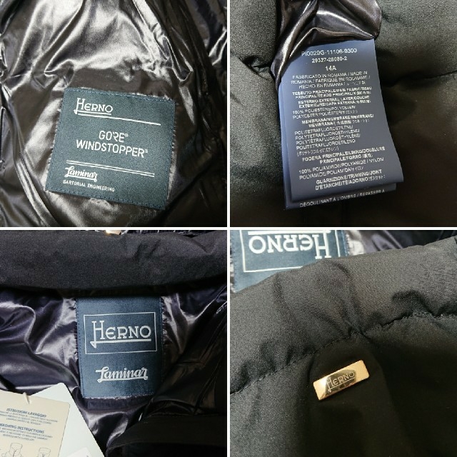☆ニヒルさま専用☆未使用正規品 Herno Laminar 黒14A | www.jarussi