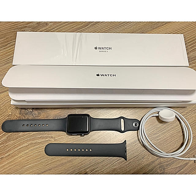 Apple Watch(アップルウォッチ)のApple Watch Series 3 42mm スマホ/家電/カメラのスマホアクセサリー(その他)の商品写真