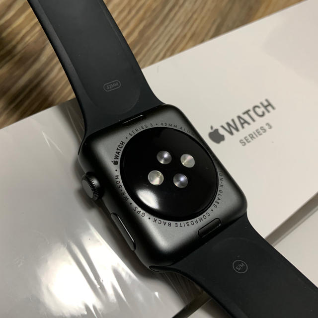 Apple Watch(アップルウォッチ)のApple Watch Series 3 42mm スマホ/家電/カメラのスマホアクセサリー(その他)の商品写真