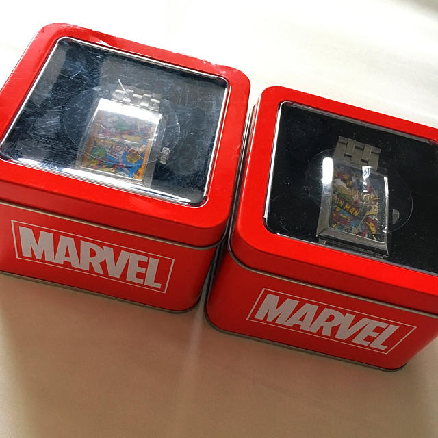 MARVEL(マーベル)の【未使用新品】MARVEL 腕時計 エンタメ/ホビーのおもちゃ/ぬいぐるみ(キャラクターグッズ)の商品写真