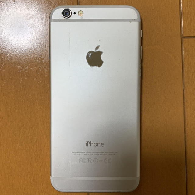 iPhone 6 Silver 64 GB docomo - スマートフォン本体