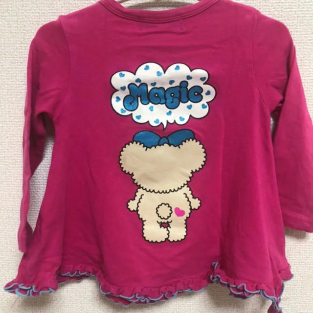 EARTHMAGIC(アースマジック)のアースマジック ロンT 90 キッズ/ベビー/マタニティのキッズ服女の子用(90cm~)(Tシャツ/カットソー)の商品写真