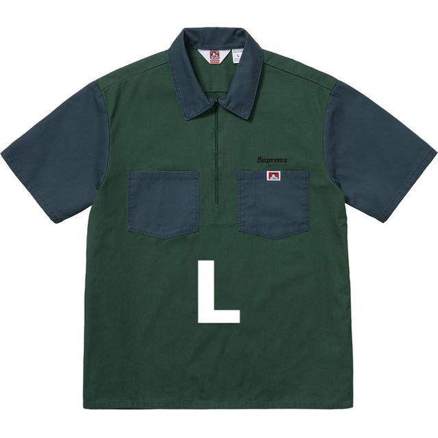 supreme ben davis work shirt M