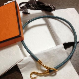 エルメス(Hermes)のエルメス ジャンボチョーカー ブルーJ(ネックレス)