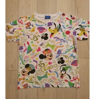 ディズニー(Disney)のTDL 35周年記念 総柄Tシャツ ユニセックスSサイズ(Tシャツ(半袖/袖なし))