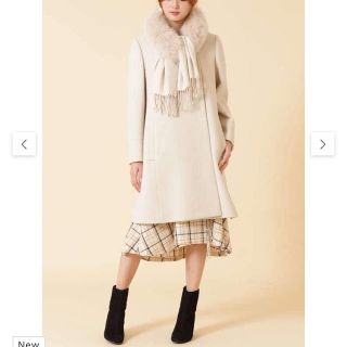 ジルバイジルスチュアート(JILL by JILLSTUART)のジルバイジル 今期 新品未使用 ロマンティックカルゼコート(ロングコート)