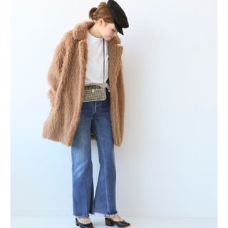 ドゥーズィエムクラス(DEUXIEME CLASSE)の専用です❗️極美品 ドゥーズィエムクラス  CAMEL FUR コート(毛皮/ファーコート)