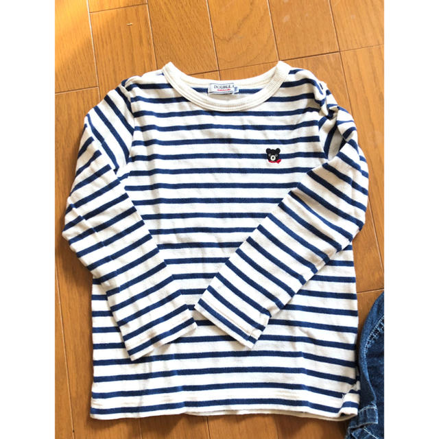 DOUBLE.B(ダブルビー)のミキハウス　ダブルB サイズ95から100 キッズ/ベビー/マタニティのキッズ服男の子用(90cm~)(Tシャツ/カットソー)の商品写真