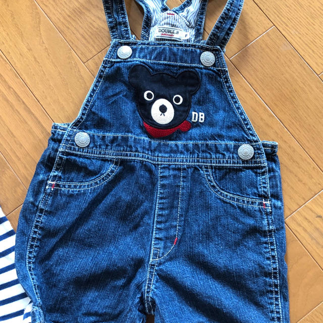 DOUBLE.B(ダブルビー)のミキハウス　ダブルB サイズ95から100 キッズ/ベビー/マタニティのキッズ服男の子用(90cm~)(Tシャツ/カットソー)の商品写真