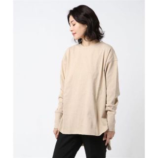 ジャーナルスタンダード(JOURNAL STANDARD)の美品☆ottilie☆バックスナッププルオーバー(Tシャツ(長袖/七分))