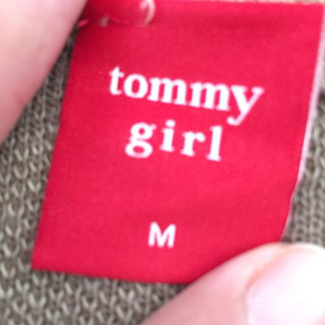 tommy girl(トミーガール)のtommygirl レオパード柄 カーデ レディースのトップス(カーディガン)の商品写真