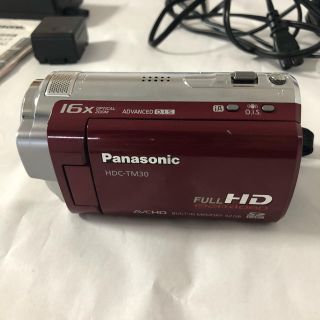 パナソニック(Panasonic)の【送料無料】Panasonic HDC-TM30 中古品(ビデオカメラ)