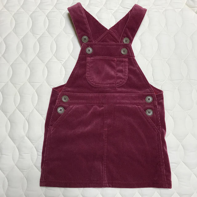 MUJI (無印良品)(ムジルシリョウヒン)のオールインワン 90 キッズ/ベビー/マタニティのキッズ服女の子用(90cm~)(ワンピース)の商品写真