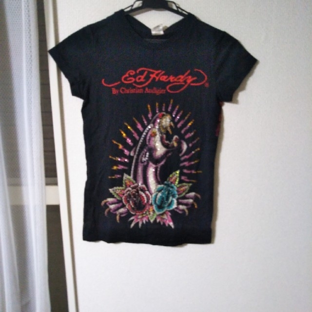 Ed Hardy(エドハーディー)のエドハーディー半袖Tシャツ レディースのトップス(Tシャツ(半袖/袖なし))の商品写真