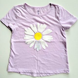 ギャップキッズ(GAP Kids)の【新品】GAP カットソー Tシャツ パープル 薄紫 4歳 100位。(Tシャツ/カットソー)