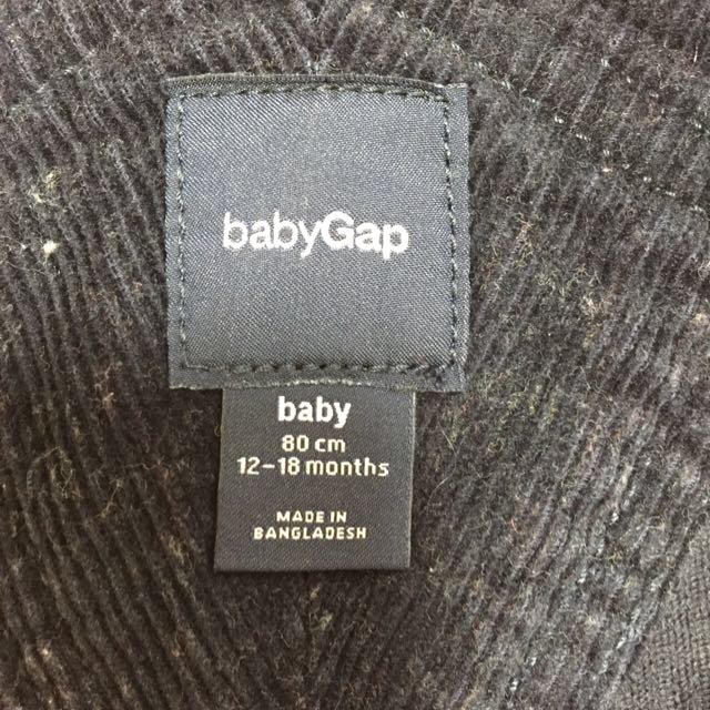 babyGAP(ベビーギャップ)の 4月末まで値下げ！【80】オーバーオール キッズ/ベビー/マタニティのベビー服(~85cm)(パンツ)の商品写真