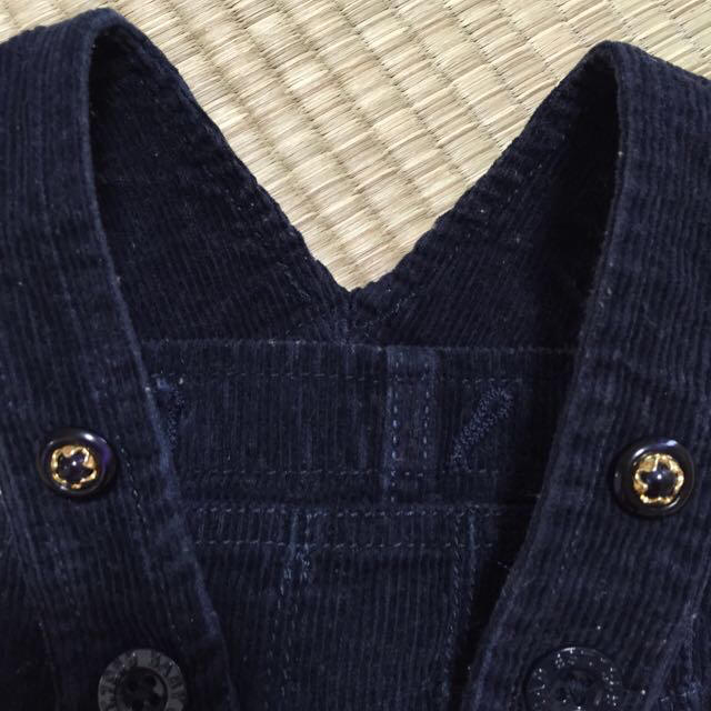 babyGAP(ベビーギャップ)の 4月末まで値下げ！【80】オーバーオール キッズ/ベビー/マタニティのベビー服(~85cm)(パンツ)の商品写真