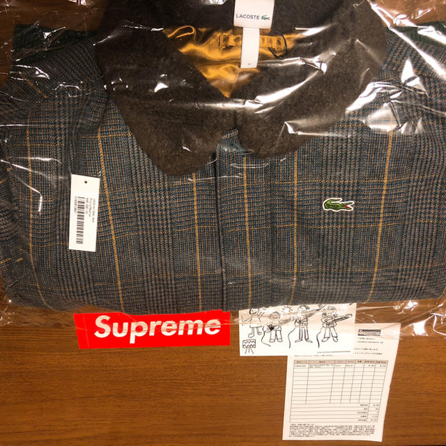 supreme lacoste wool bomber jacket  Mサイズ