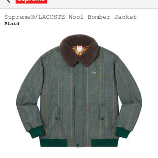 Supreme - supreme lacoste wool bomber jacket Mサイズの通販 by mama ...