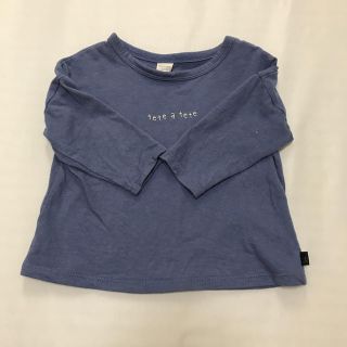 フタフタ(futafuta)のテータテート  美品　ロゴＴ 80(Ｔシャツ)