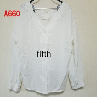 フィフス(fifth)のA660♡fifth ブラウス(シャツ/ブラウス(長袖/七分))